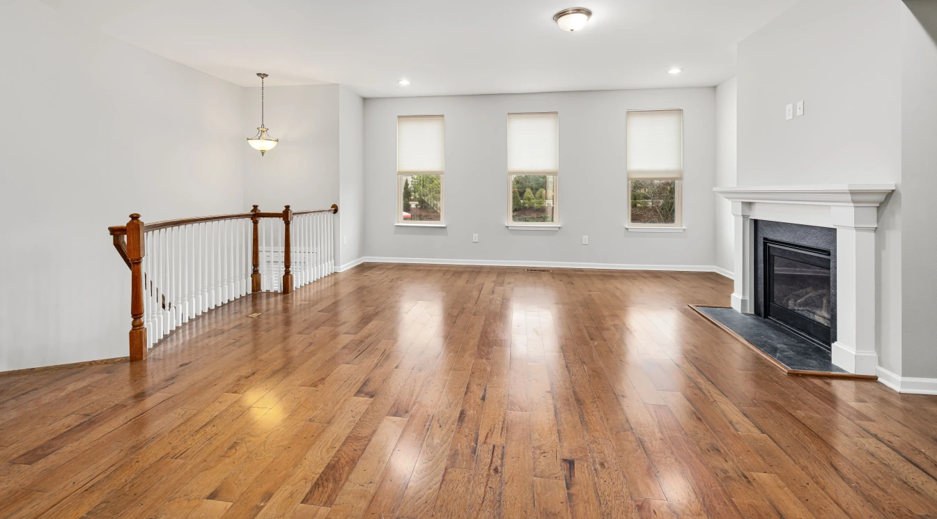 Second floor flooring example
