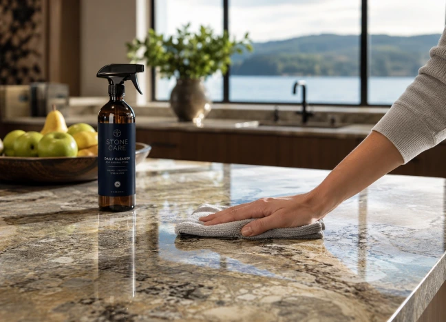 How to Clean and Care for Quartzite Countertops