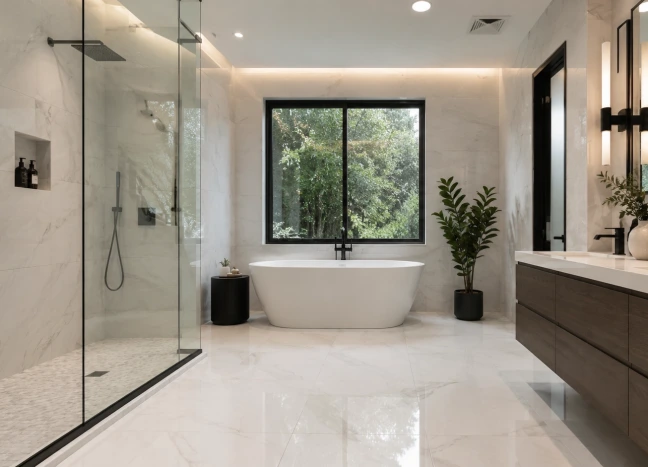 Large-Format Tile: Pros, Cons and Best Uses