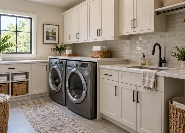Laundry Room Materials That Handle Real Use