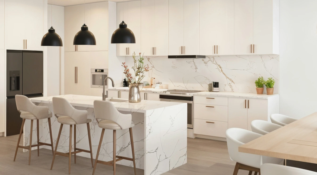 Quartz, quartzite and granite countertop comparison for Sacramento homes
