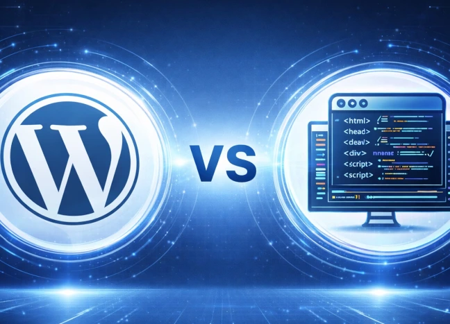 Custom Website vs WordPress: Which One Should You Choose?